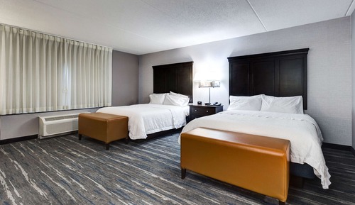 Habitación, 2 camas de matrimonio, accesible para personas con discapacidad, no fumadores