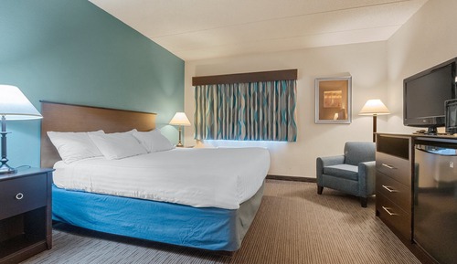 Suite estudio, 1 cama de matrimonio grande, no fumadores (Mobility Accessible)