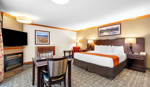 Suite, 1 cama de matrimonio grande, accesible para personas con discapacidad, balcón