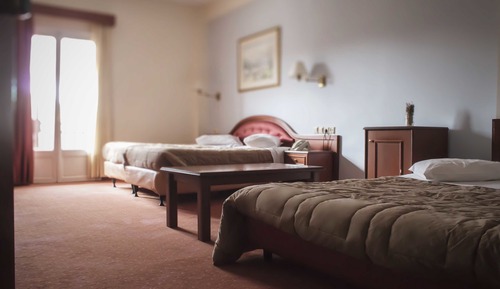 Habitación familiar, vistas al mar