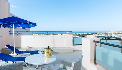 Suite ejecutiva, 1 cama de matrimonio grande, vistas al mar (Matheo)