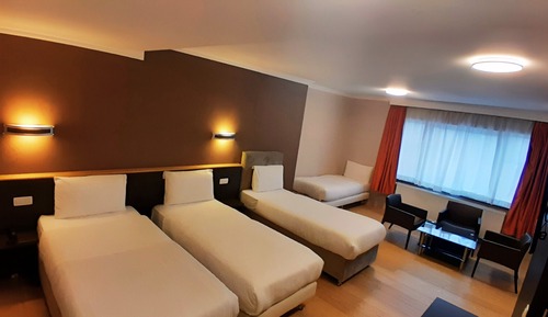 Habitación cuádruple estándar, varias camas, no fumadores