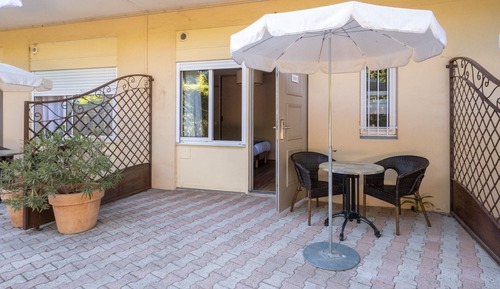 Habitación cuádruple, terraza
