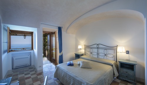 Habitación Deluxe, terraza, vistas al mar