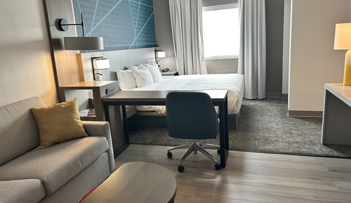 Suite, 1 cama de matrimonio grande con sofá cama, accesible para personas con discapacidad