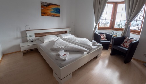 Habitación Deluxe doble, baño privado, vistas a la montaña