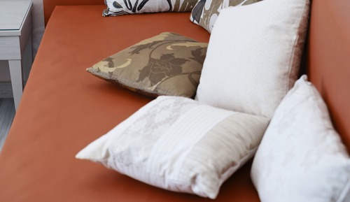 Habitación cuádruple Deluxe, vistas parciales al mar