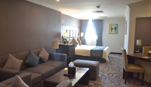 Habitación estándar, 1 cama de matrimonio grande con sofá cama