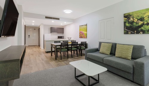 Apartamento, 2 habitaciones, no fumadores, planta baja (1 King, 2 Twin)