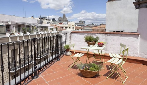 Apartamento superior, 3 habitaciones, terraza