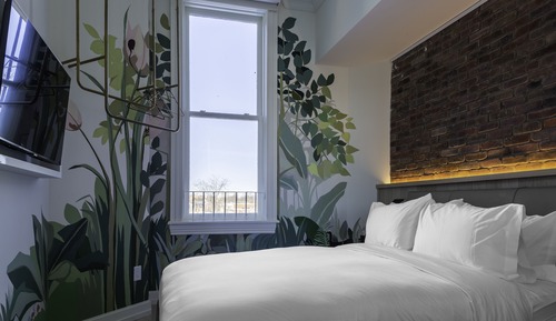 Estudio, 1 cama de matrimonio