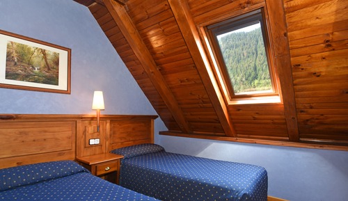 Habitación con 1 cama doble o 2 individuales (Attic)