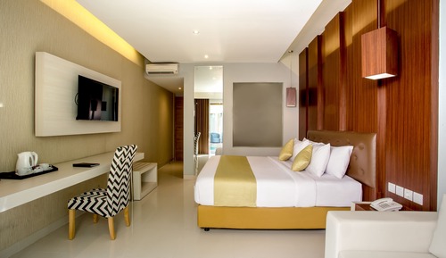 Habitación Deluxe, vistas a la piscina