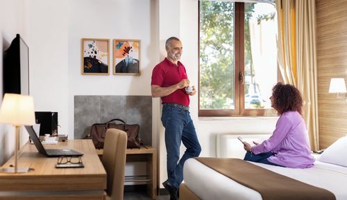 Habitación superior con 1 cama doble o 2 individuales, 1 cama doble