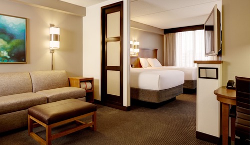 Habitación, 2 camas de matrimonio (High Floor)