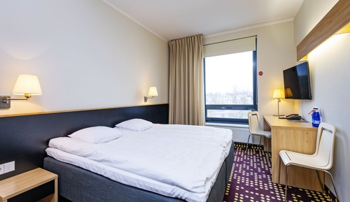 Habitación estándar con 1 cama doble o 2 individuales