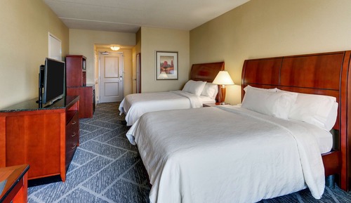 Habitación, 2 camas de matrimonio, accesible para personas con discapacidad