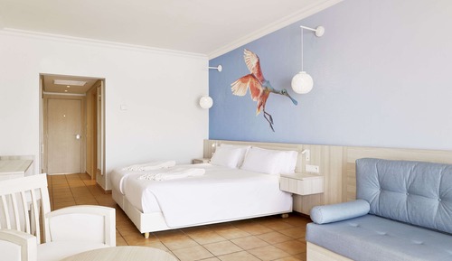 Habitación doble, vistas al mar