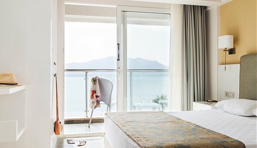 Habitación, 1 cama doble o 2 individuales, vistas al mar
