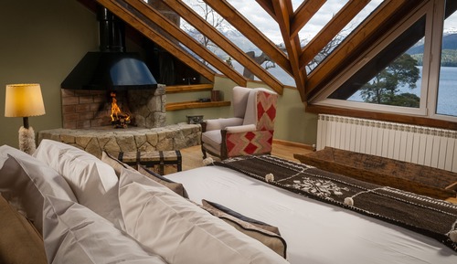 Ático, 1 cama de matrimonio grande