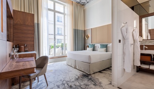 Suite junior, 1 cama de matrimonio grande, terraza