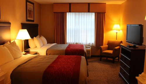 Habitación estándar, 2 camas de matrimonio, no fumadores