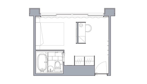 Habitación Deluxe doble, no fumadores