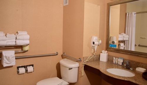 Habitación, 2 camas de matrimonio, accesible para personas con discapacidad, no fumadores