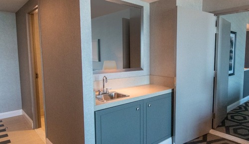 Suite Deluxe, 2 camas dobles, en una planta alta