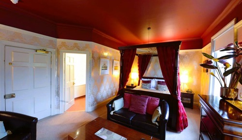 Habitación Deluxe doble, 1 cama de matrimonio grande, bañera de hidromasaje