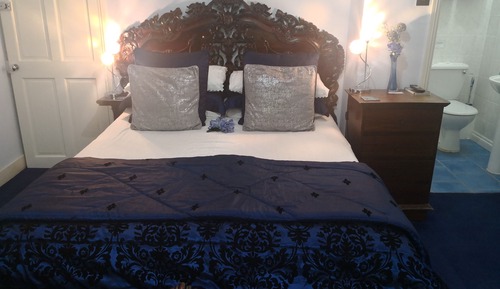 Habitación doble, baño privado (Blue Room)