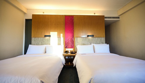 aloft, Habitación, 2 camas de matrimonio, vistas a la ciudad