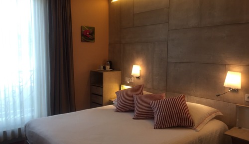 Habitación doble, vistas parciales al lago