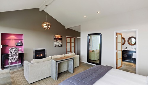 Habitación de lujo con 1 cama doble o 2 individuales, vistas al valle