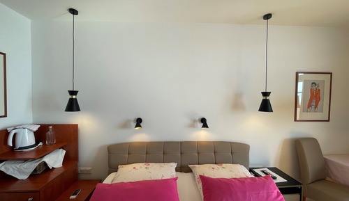 Habitación doble, balcón, vistas al mar