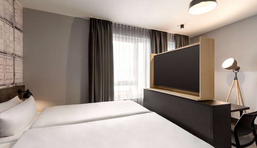 Habitación, 2 camas individuales, accesible para personas con discapacidad (Lounge)