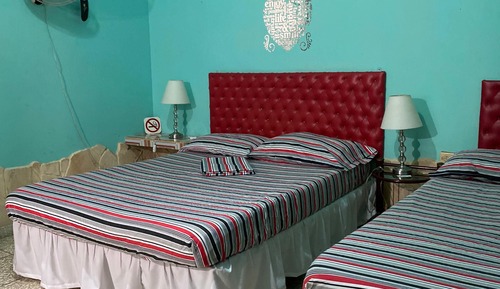 Habitación cuádruple, 2 camas de matrimonio, no fumadores