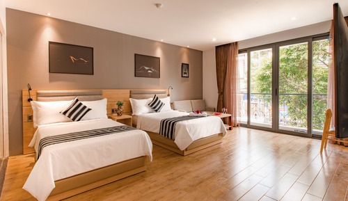 Habitación Premium con 1 cama doble o 2 individuales (Aiden Saigon King)