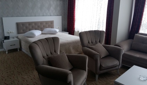 Suite estudio de lujo, 1 cama doble con sofá cama