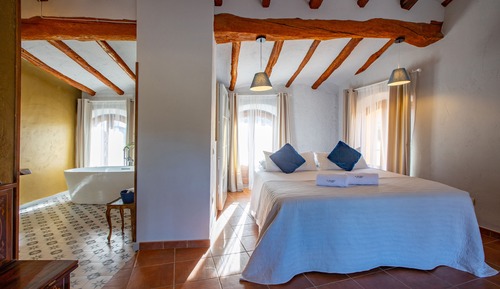 Suite superior, 1 cama de matrimonio, terraza, vistas a la montaña