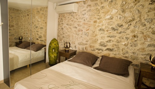 Habitación triple, balcón