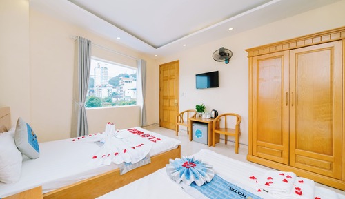 Habitación triple Deluxe, 1 habitación, vistas al mar