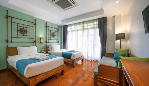 Habitación Deluxe con 2 camas individuales