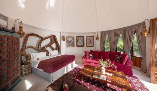 Villa presidencial, 2 habitaciones, vistas al mar, frente a la playa