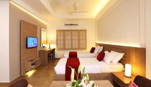 Habitación estándar, varias camas, accesible para personas con discapacidad, fumadores