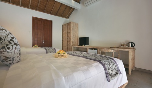 Villa Deluxe, 2 habitaciones, no fumadores, vistas a la piscina