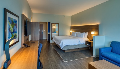 Suite, 1 cama de matrimonio grande, accesible para personas con discapacidad (Communications)