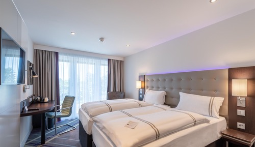 Habitación estándar con 1 cama doble o 2 individuales