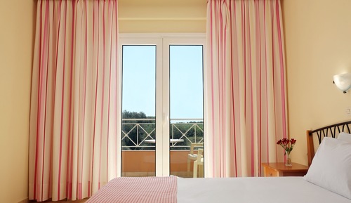 Double or Twin Room, Side Pool View