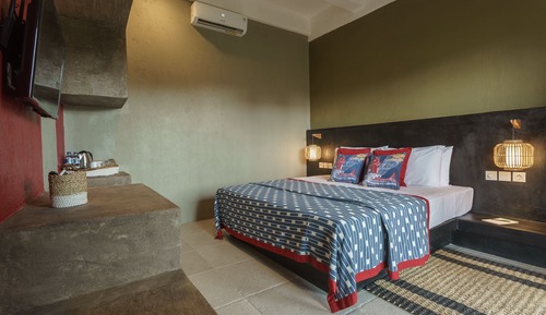 Habitación estándar doble, 1 cama de matrimonio grande